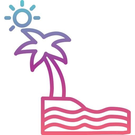 Vacation Generic gradient outline icon