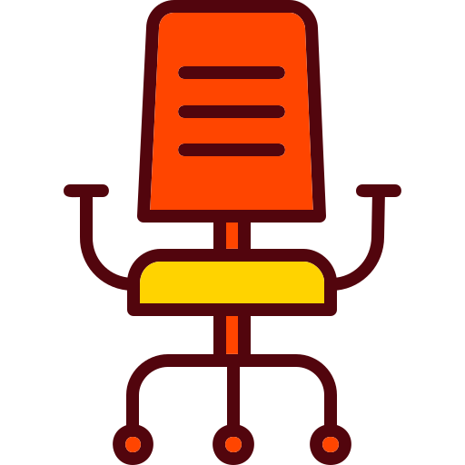 sedia da ufficio Generic color lineal-color icona