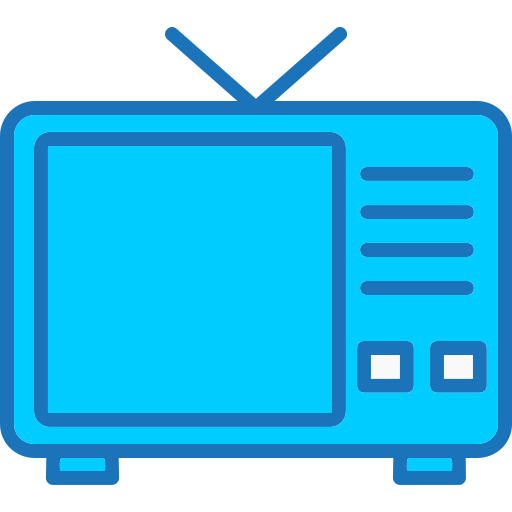 fernseher Generic color lineal-color icon