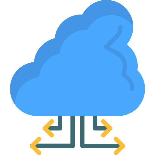cloud-speicher Generic color fill icon