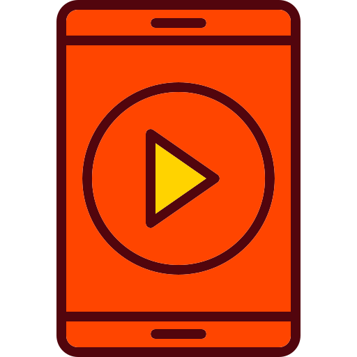 video Generic color lineal-color icon