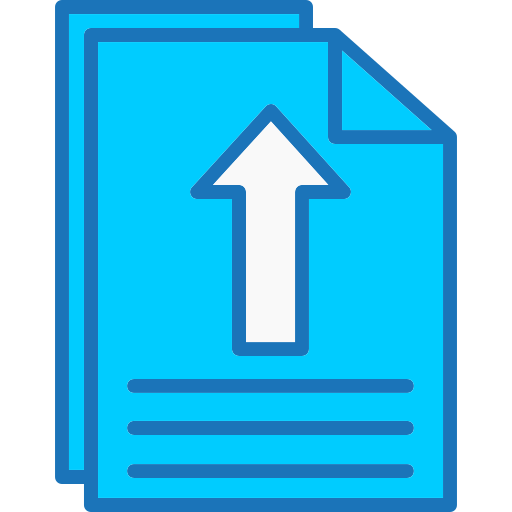 File upload Generic color lineal-color icon