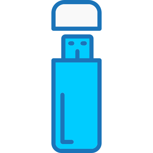 pendrive Generic color lineal-color icon