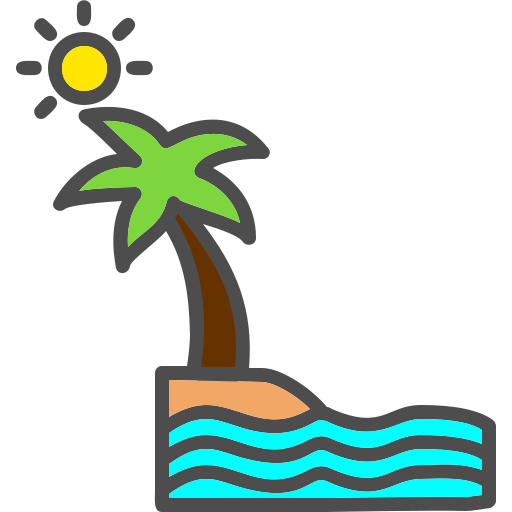 vacation Generic color lineal-color icono