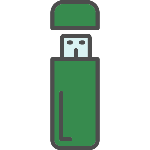 Pendrive Generic color lineal-color icon