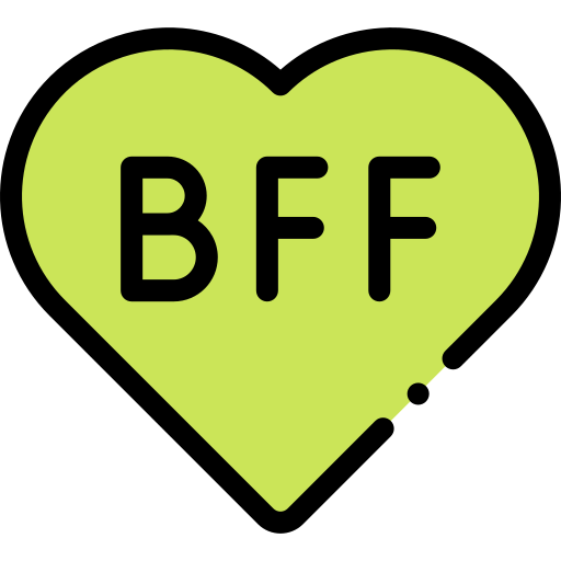 bff Detailed Rounded Lineal color icon