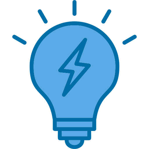 Smart energy Generic Blue icon