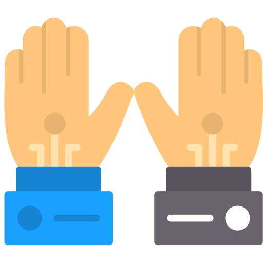 kabelgebundene handschuhe Generic Flat icon