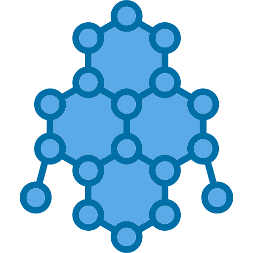 Nano technology Generic Blue icon