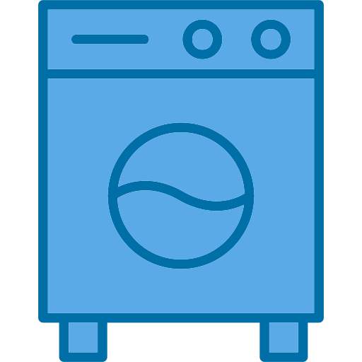 Washing machine Generic Blue icon