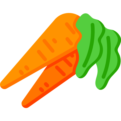 les carottes Special Flat Icône