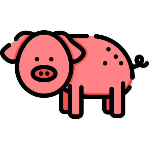 豚 Special Lineal color icon