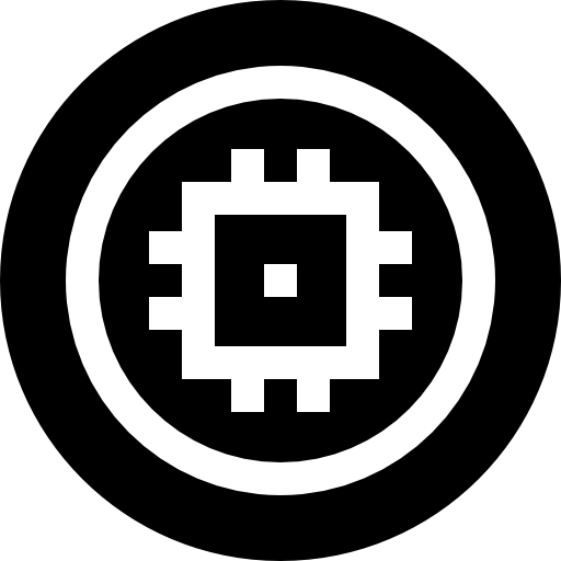 criptovaluta Basic Straight Filled icona