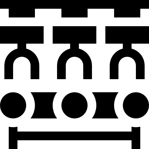 컨베이어 Basic Straight Filled icon