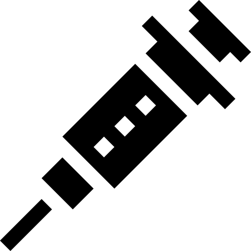 jeringuilla Basic Straight Filled icono