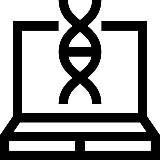 ingegneria genetica Basic Straight Lineal icona