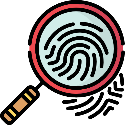 Fingerprint Special Lineal color icon