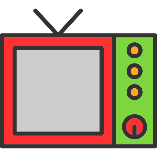 televisão Generic Outline Color Ícone