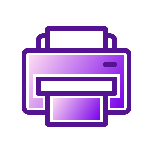 プリンター Generic Lineal Color Gradient icon