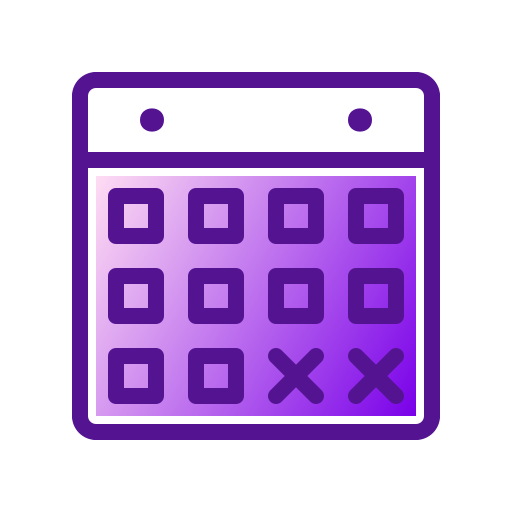 kalender Generic Lineal Color Gradient icon