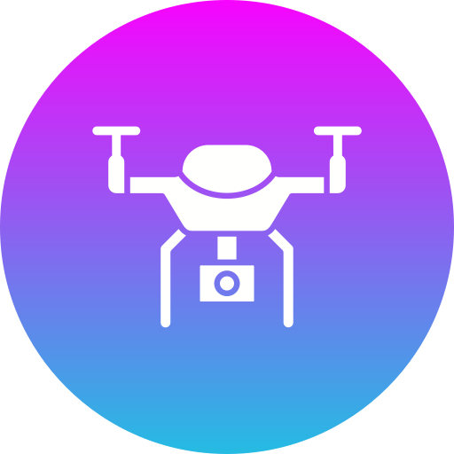 slimme drone Generic Flat Gradient icoon