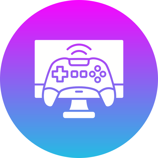 テレビゲーム Generic Flat Gradient icon