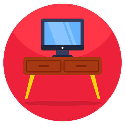 stojak tv Generic Flat ikona