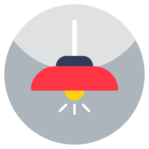 シーリングランプ Generic Flat icon