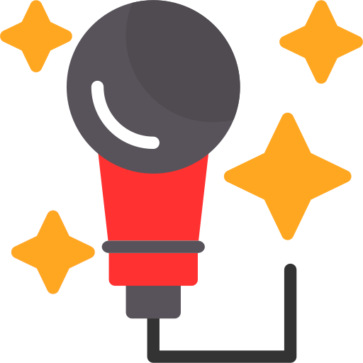 mikrofon Generic Flat ikona