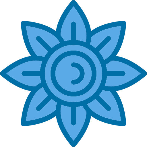 fiore Generic Blue icona