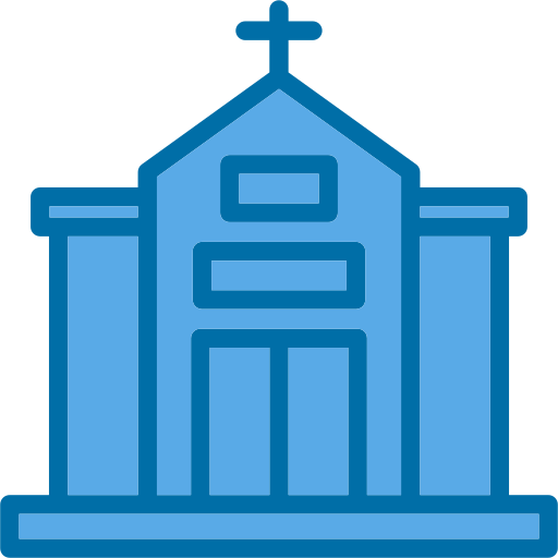 iglesia Generic Blue icono