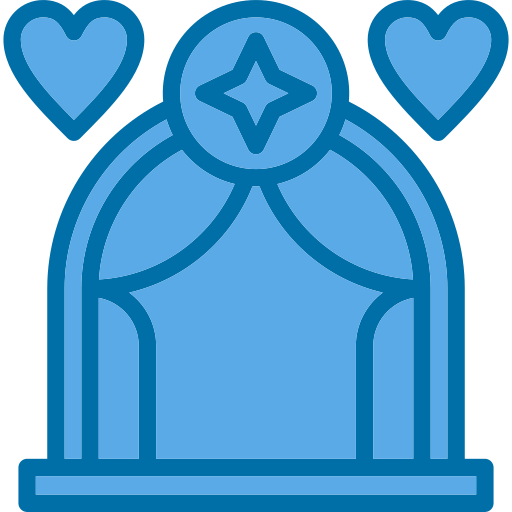 アーチ Generic Blue icon