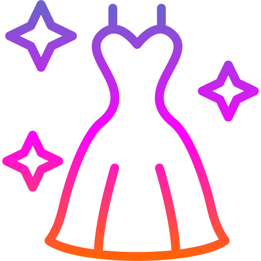 suknia ślubna Generic Gradient ikona