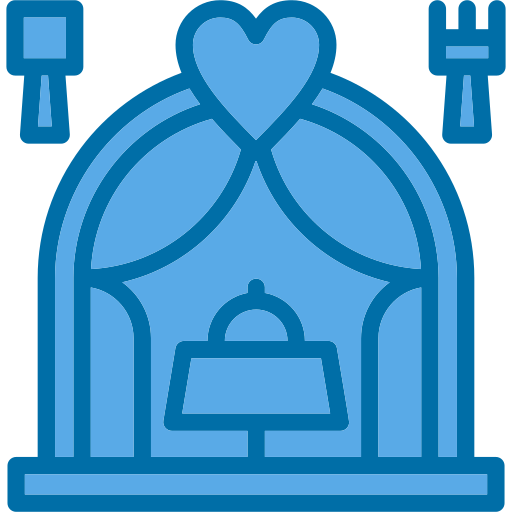 hochzeitsessen Generic Blue icon