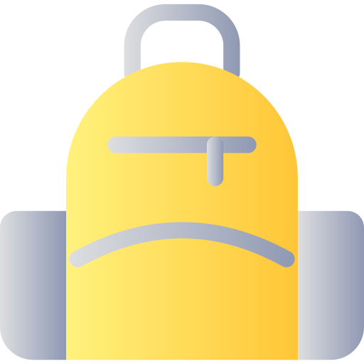School bag Generic Flat Gradient icon