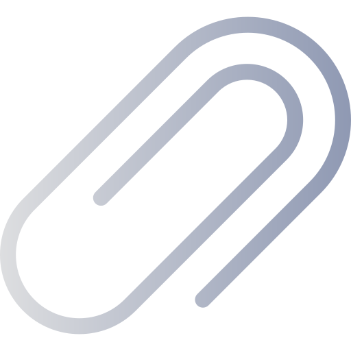 Paperclip Generic Flat Gradient icon