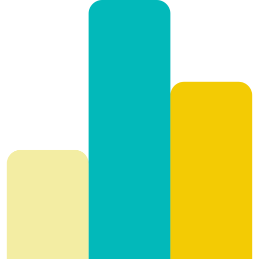 gráfico de columnas Generic Flat icono