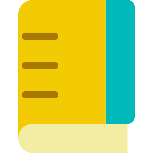 cuaderno Generic Flat icono