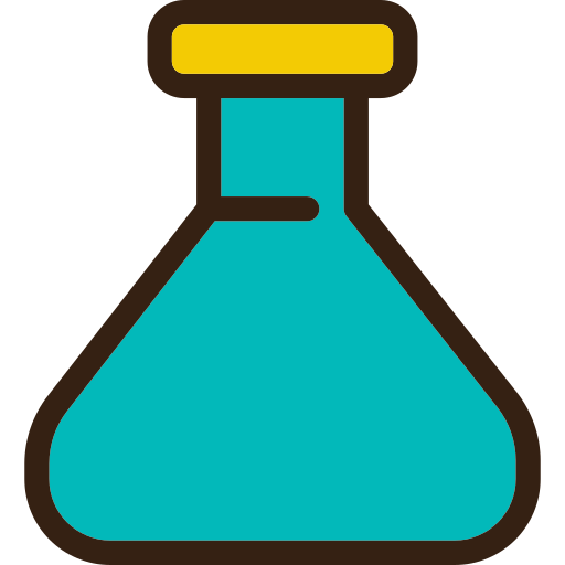 erlenmeyer Generic Outline Color icoon