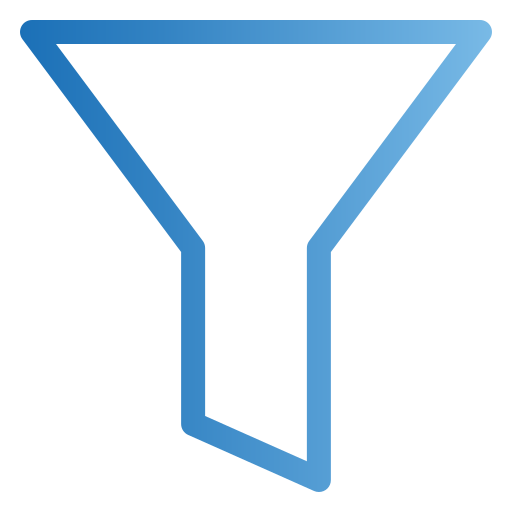 Funnel Generic gradient outline icon