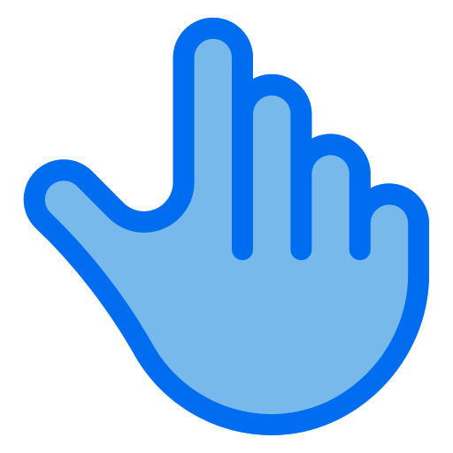 hand Generic color lineal-color icon