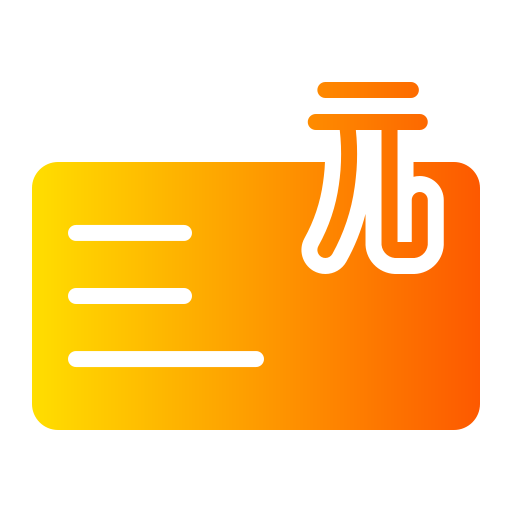 yuan Generic gradient fill icono