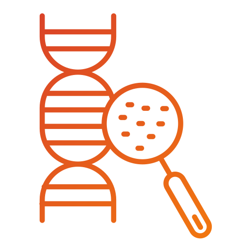 ingegneria genetica Generic gradient outline icona