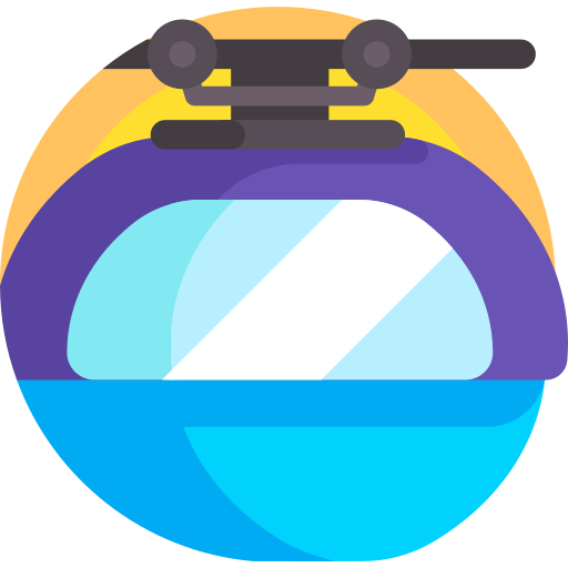 キャビン Detailed Flat Circular Flat icon