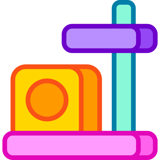 スクラッチャー Retro Neon Lineal color icon