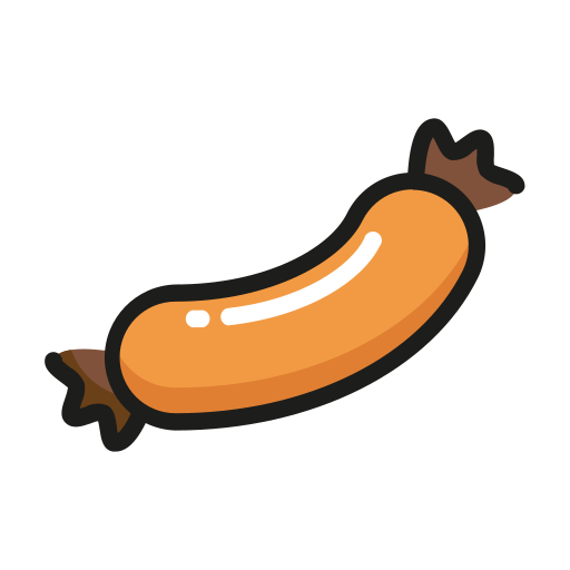 Sausages Generic color outline icon