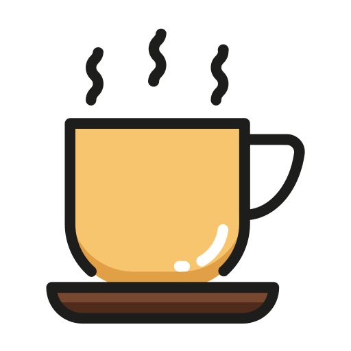 café chaud Generic color outline Icône