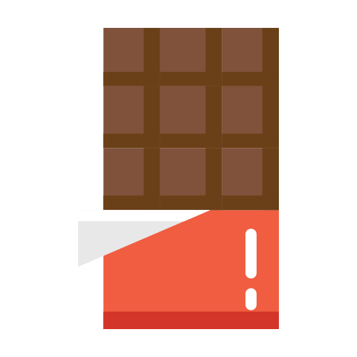 schokoladenriegel Generic color fill icon