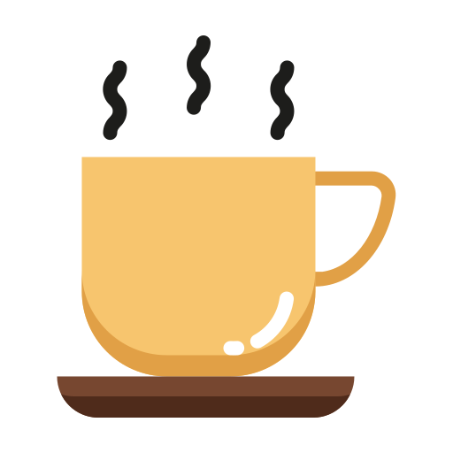 caffè caldo Generic color fill icona