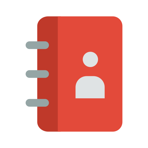 Contact Book Generic Flat icon